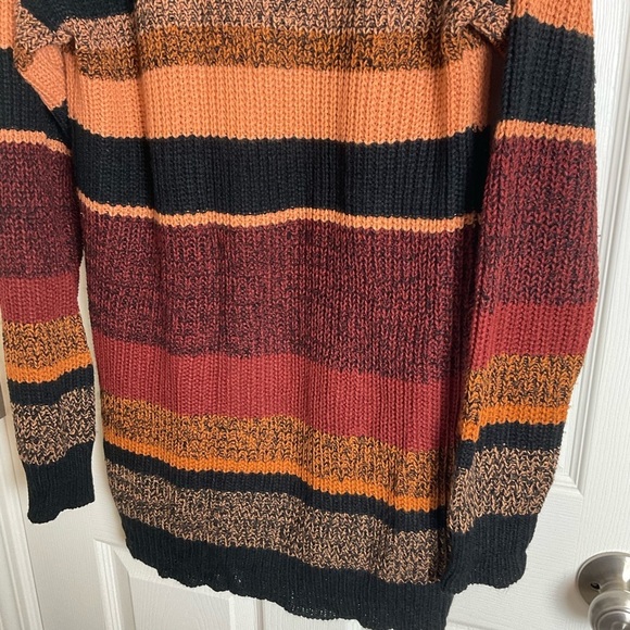 Love by chesley Multicolor Striped Women's Sweater size medium - Picture 8 of 9